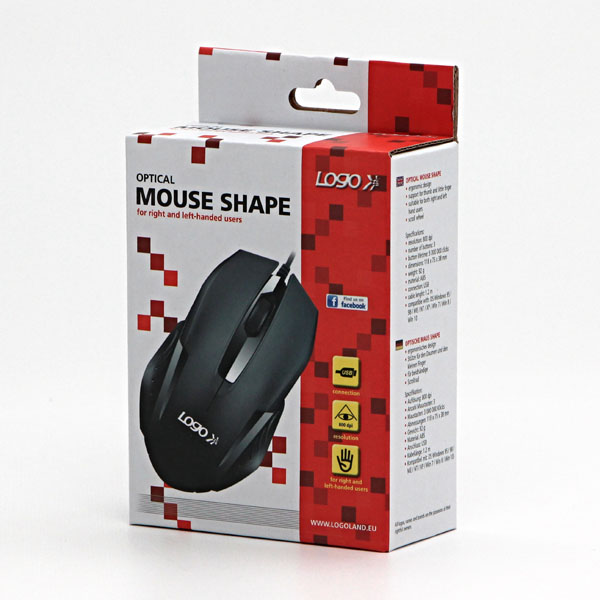 Оптична мишка Logo Shape USB 800DPI