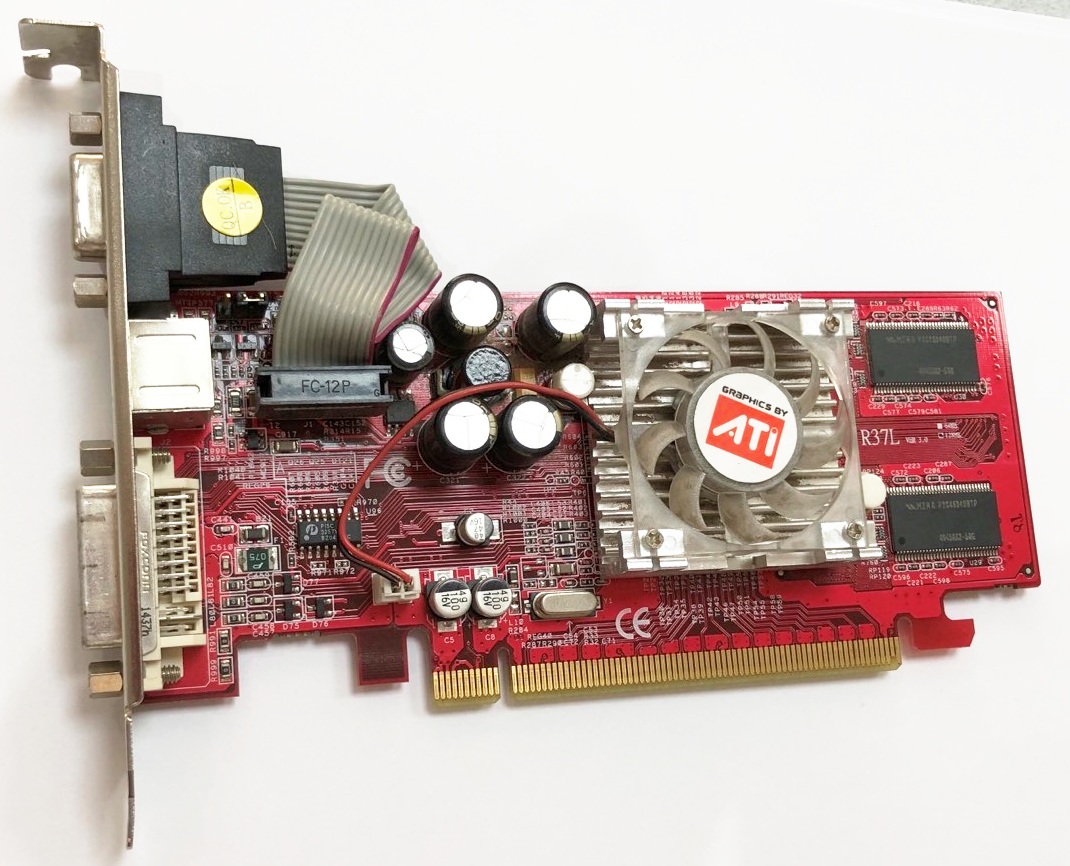 PCIe ATI Radeon X300SE, 128GB DDR
