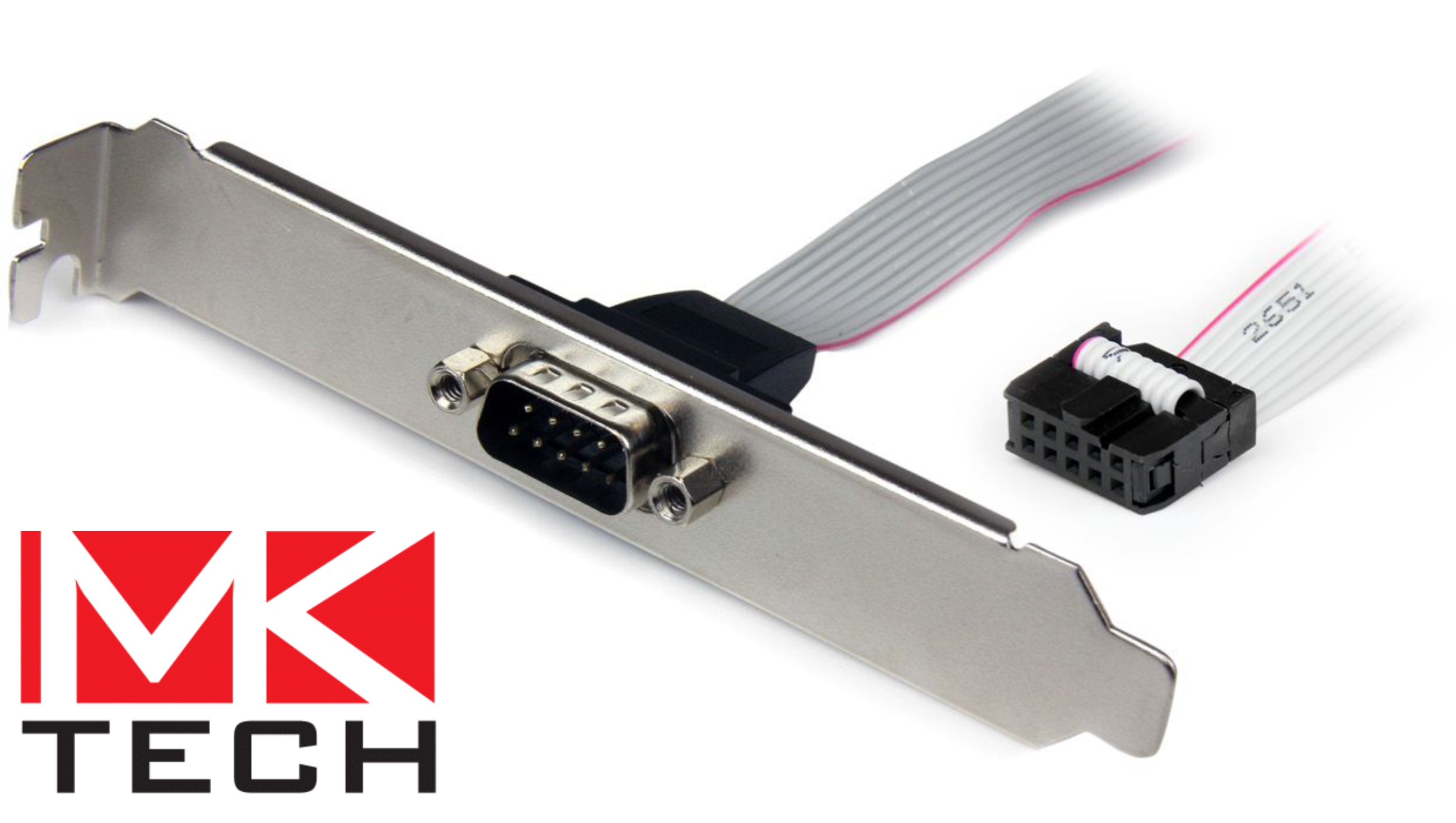 Преходник 9pin към 1x RS232 бракет MKTECH