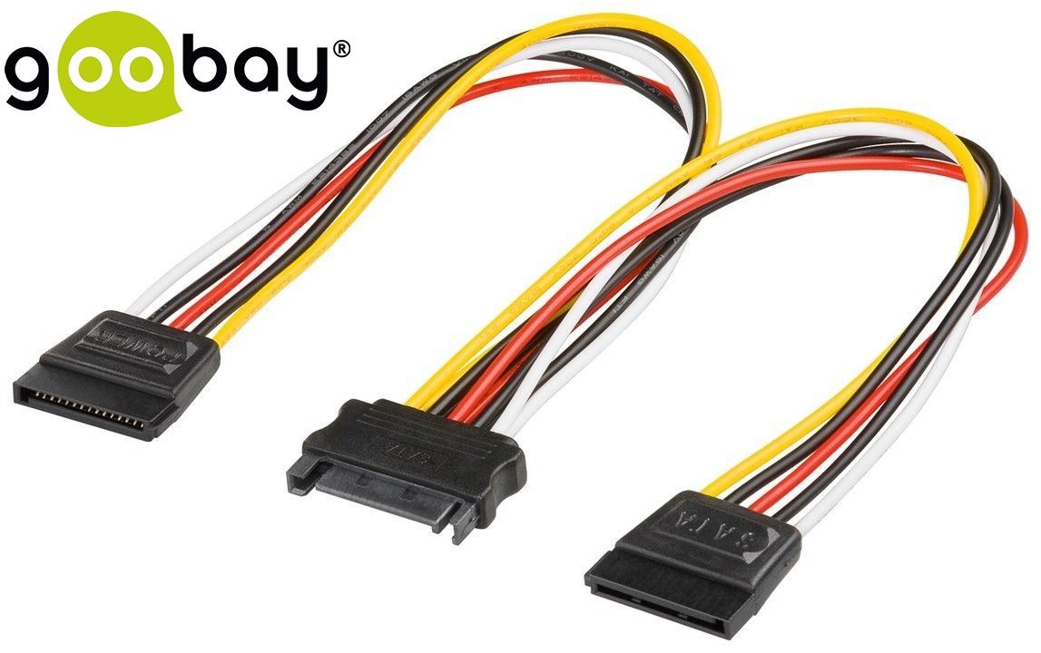 SATA x1 F to SATA x2 M GOOBAY 95114