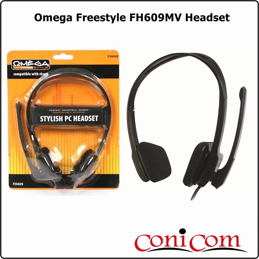 Слушалки с микрофон Omega Freestyle FH609MV