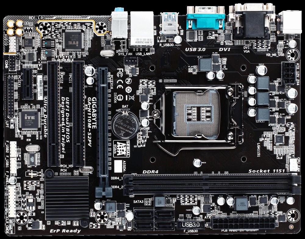 Socket 1151 GIGABYTE GA-H110M-S2PV