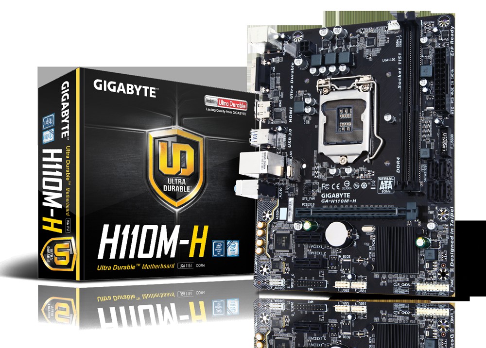 Socket 1151 Gigabyte H110M-H