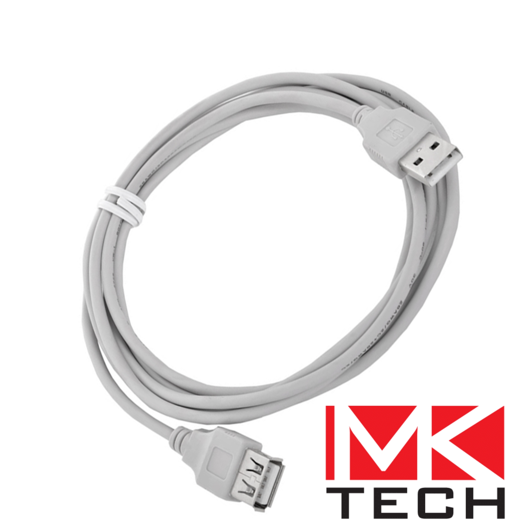 Удължител USB AM-AF  3.0m MKTECH Сив