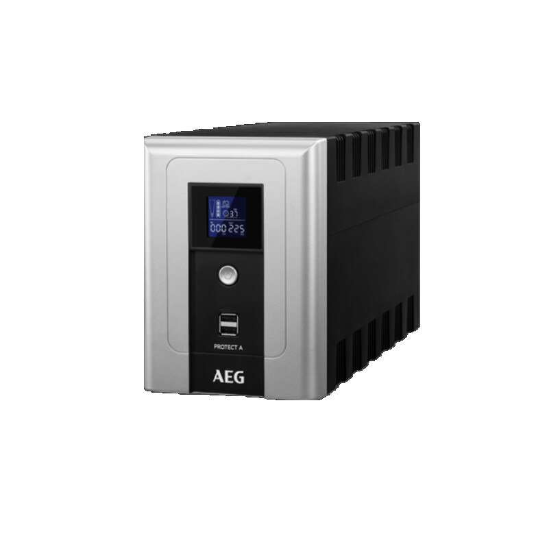 UPS 1200VA/720W AEG LCD 2xUSB Tower ТЗИ