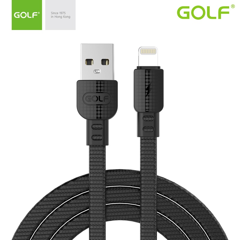 USB male - Apple Lightning 1.0m/3А Golf ARMOR