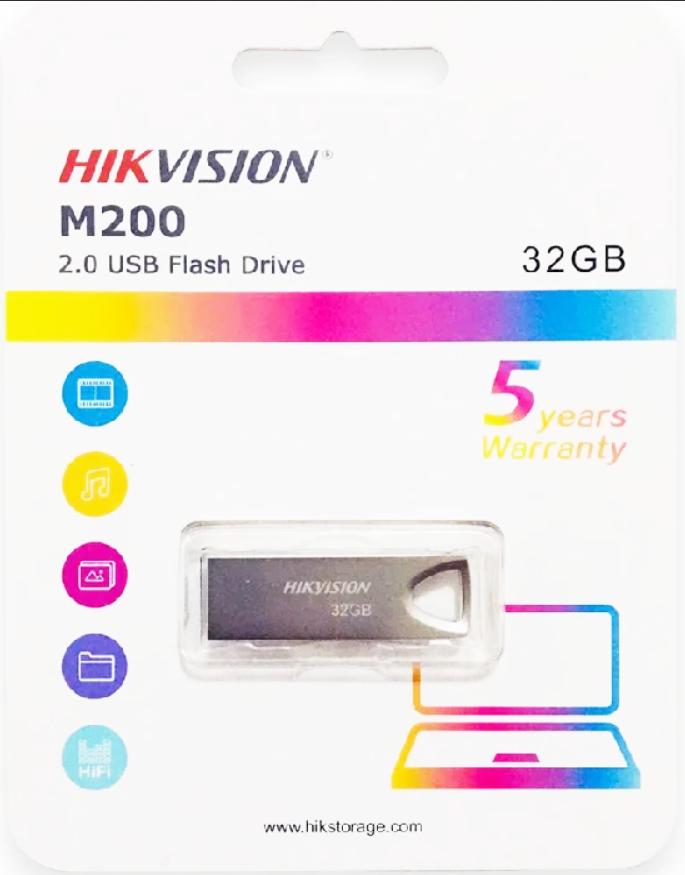 USB памет 32GB HikVision M200 Silver(Metal)