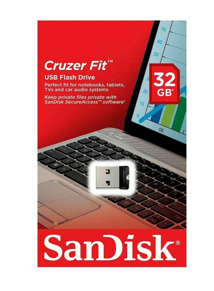 USB памет 32GB SanDisk CRUZER FIT