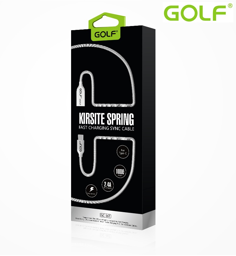 USB to Micro USB (1.0m)2.4A GOLF Kirsite