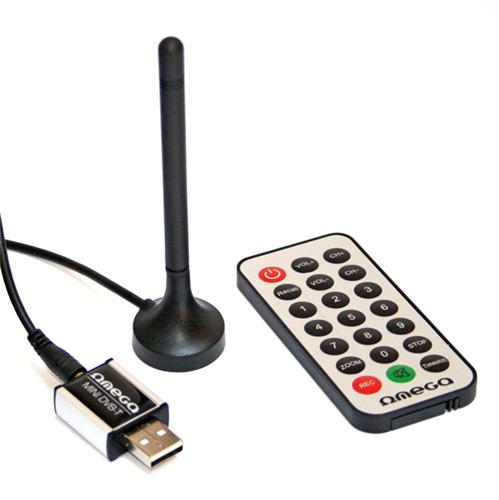 Външен тунер Omega USB DVB-T T300 NANO OUDT3