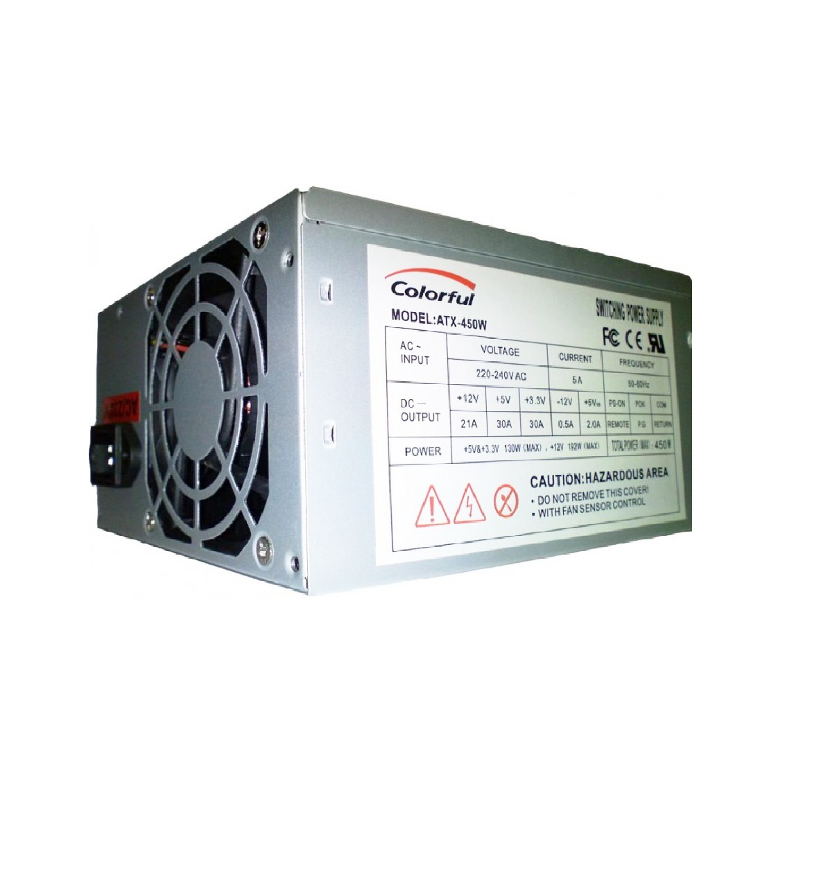 Захранващ блок 450W (Colorful ATX-450W)