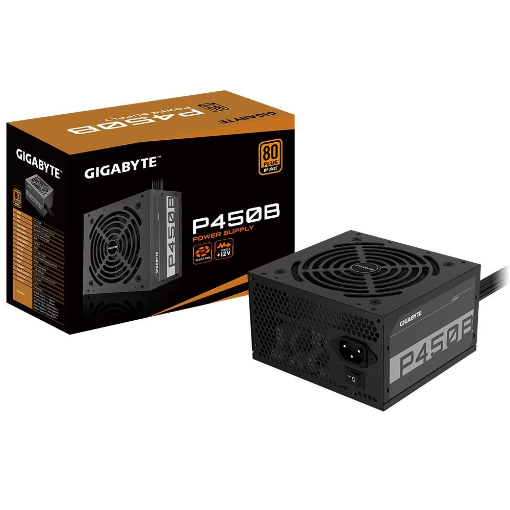 Захранващ блок 450W (Gigabyte P450B, 80+Bronze)