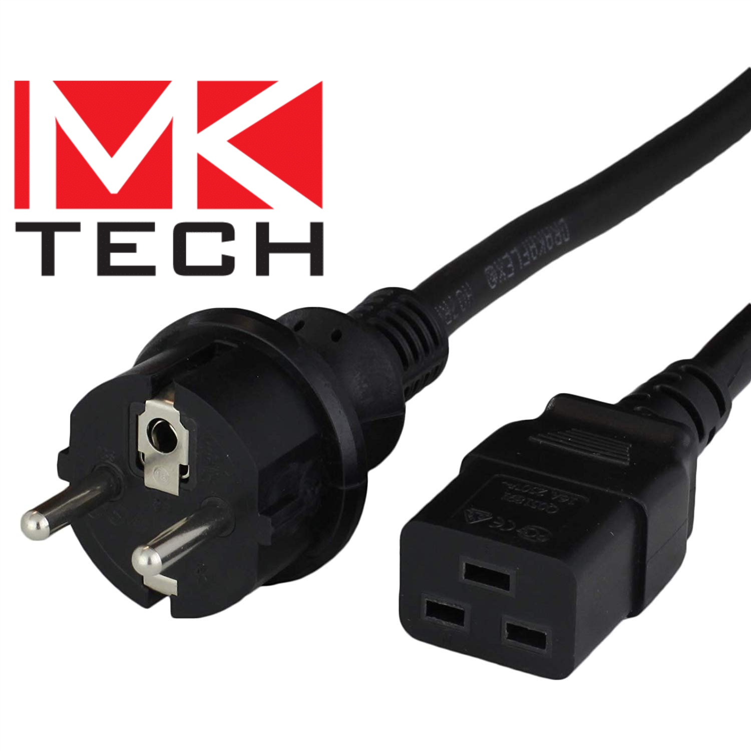 Захранващ кабел C19, 2.5m MKTECH