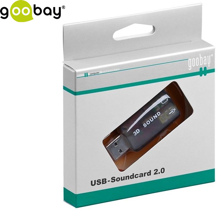 Звукова платка USB 2.0 GOOBAY