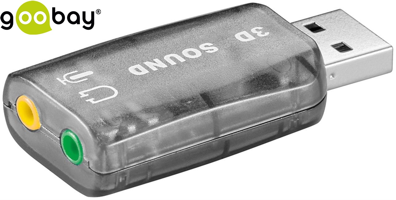 Звукова платка USB 2.0 GOOBAY