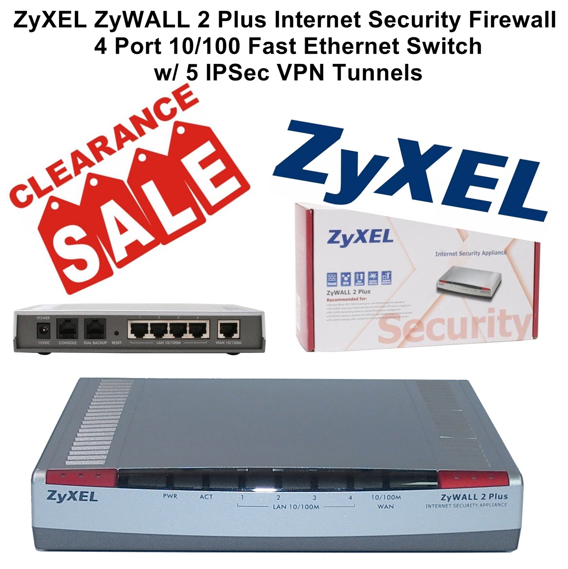 Zyxel ZyWALL 2 Plus (VPN)